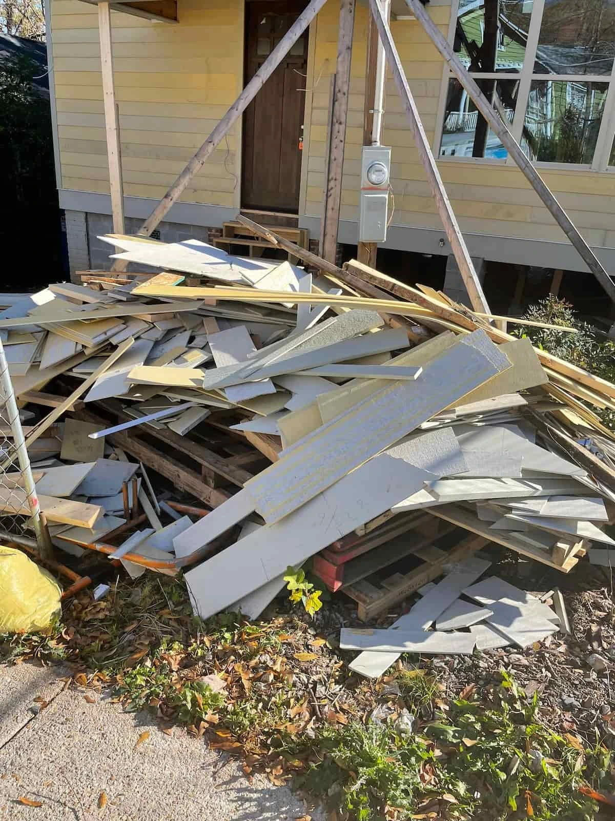 2 construction debris construction debris removal