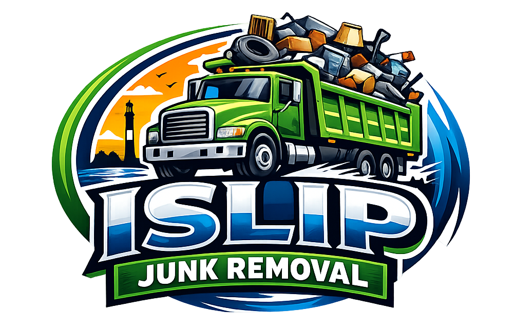 islip junk removal logo design