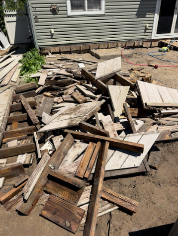 islip wood pile removal